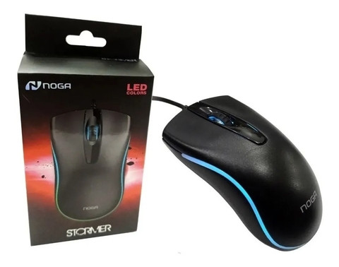 MOUSE GAMER 1000 DPI CON CABLE NOGA STORMER ST-900