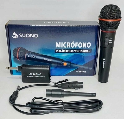 MICROFONO INALAMBRICO 30 MT DE ALCANCE SUONO MPSN-M