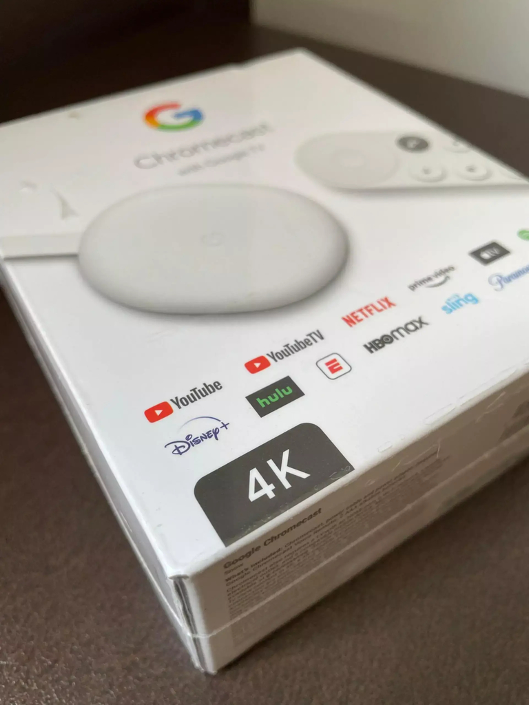 Google Chromecast 4K con control de voz