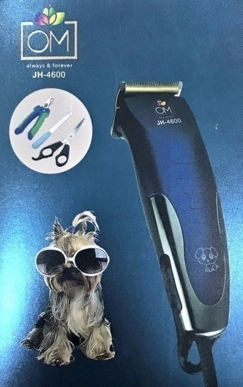 Cortadora De Pelo Para Mascotas Kit De 10 Piezas OM JH 4600