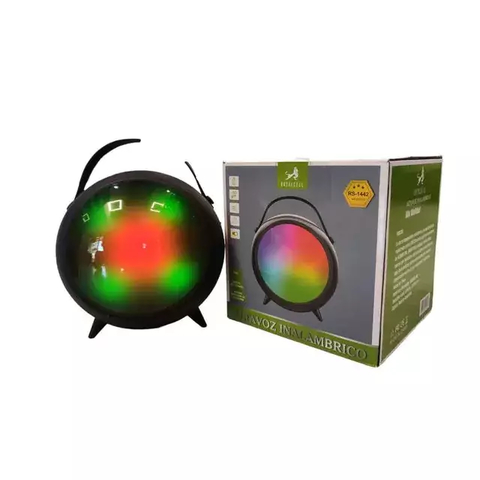 PARLANTE PORTATIL CON LUCES LED ROYALCELL RS-1442