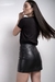 Bora Mini Falda Negro - comprar online