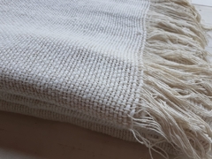 Manta de algodón tramado tejida en telar en internet