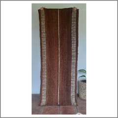 Pasillera 220x70 cm tabaco oscuro - tienda online