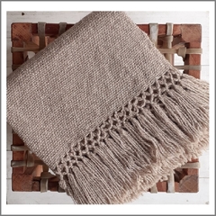 Manta de lana de llama tejida en telar 210x60 cm en internet