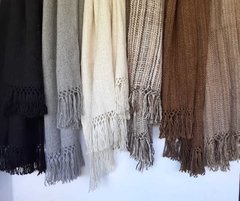 Manta de lana de llama tejida en telar 200x100 cm en internet