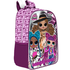 Mochila Escolar 16" LOL MGA Dancefloor 10.292 - Xeryus - DecorToys Presentes & Brinquedos