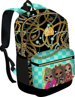 Mochila Escolar 16" LOL MGA Fashion Gold 10.3320 - Xeryus - comprar online