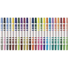 Canetinha Hidrogafica 48 Cores Bicolor 24 Canetas Faber Castell - Faber-Castell - comprar online