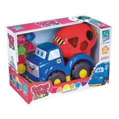 Baby Caminhão Betoneira Didático - Super Toys
