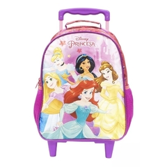 Mochila com Rodinhas 14 Princesas Disney R2 11091 - Xeryus