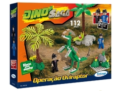 Bloco Montar Dino Saga Operação Oviraptor - comprar online