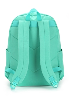 Mochila de Costas UP4YOU Turquesa com Bolinhas MS46711UP - Luxcel 2024 - DecorToys Presentes & Brinquedos