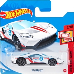 Hot Wheels Then And Now '17 Ford GT GTB38 - Mattel