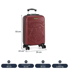 Mala de Viagem Pequena de Bordo Harry Potter Vermelho MF10419HP - Luxcel 2024 - comprar online