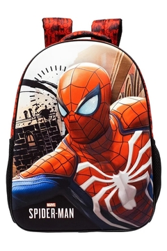 Mochila Escolar 18 Spider-Man 3D SE 10972 - Xeryus