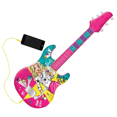 Guitarra Fabulosa Barbie com Função Mp3 Player - Fun F00045