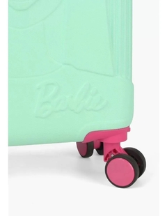 Mala de Bordo Infantil Barbie Verde - Luxcel na internet