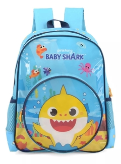 Mochila Escolar Baby Shark - Luxcel