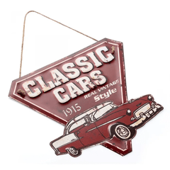 PLACA CLASSIC CARS - comprar online