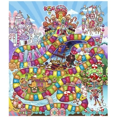 Jogo de Tabuleiro Candy Land A4813 - Hasbro