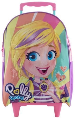 Mochila com Rodinhas 16" Polly Pocket 9540 - Xeryus