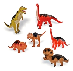 Coleção Com 6 Dinossauros Evolução - Adijomar Brinquedos na internet