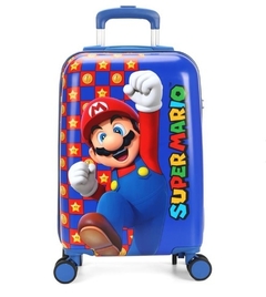 Mala de Viagem Pequena Bordo Super Mario - Luxcel