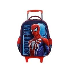 Mochila com Rodinhas 16 Spider-Man SE 3D 11700 - Xeryus