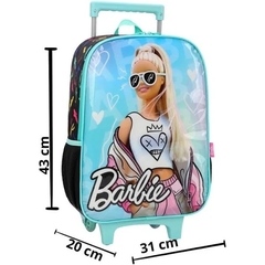 Mochila de Rodinhas Barbie Verde IC39102BBVD - Luxcel 2024 - comprar online