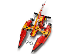 LEGO Ninjago Combate Naval de Catamarã - DecorToys Presentes & Brinquedos