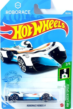 Hot Wheels Green Speed Roborace Robocar GTB21 - Mattel