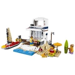 LEGO Creator - Modelo 3 em 1: Um Belo Dia de Praia 31083 - DecorToys Presentes & Brinquedos