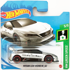 Hot Wheels Green Speed Nissan Leaf Nismo RC_02 GRX36 - Mattel