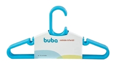 Kit Com 10 Cabides Infantil Azul Buba - comprar online