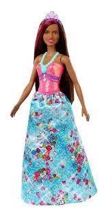 Barbie Dreamtopia Boneca Princesa Negra - Vestido Diamantes Gjk15