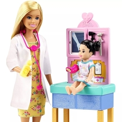 Boneca Barbie Profissões Pediatra Mattel na internet