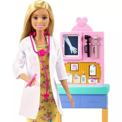 Boneca Barbie Profissões Pediatra Mattel - DecorToys Presentes & Brinquedos