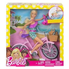 Barbie - Boneca E Bicicleta - Mattel