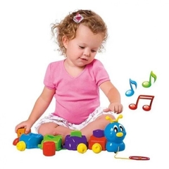 Brinquedo Didático Infantil Centopeia Com Som - comprar online