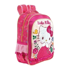 Mochila Escolar 16" Hello Kitty Magic Touch 8792 - Xeryus - DecorToys Presentes & Brinquedos