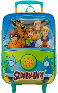 Mochila com Rodinhas 14" Scooby-Doo Mystery Machine 8881 - Xeryus