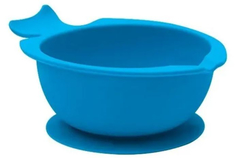Bowl De Silicone Com Ventosa - Azul Buba Baby