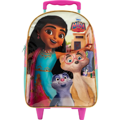 Mochila Com Rodinhas 16" Mira Detetive Do Reino 9650 - Xeryus