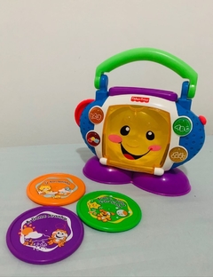 Brinquedo CD Player Aprender e Brincar - Fisher Price