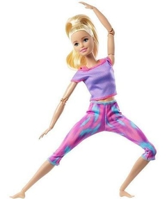 Barbie Feita Para Mexer Articulada Loira Gxf04 - loja online