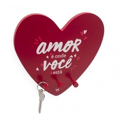 Porta Chaves Amor E Tudo