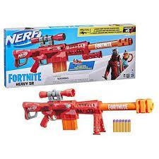 Lançador nerf fortnite heavy sr blasted - f0929 - comprar online