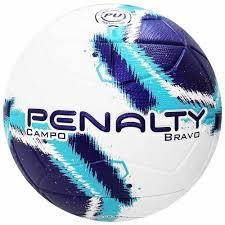 Bola de Futebol Penalty Bravo Campo Azul