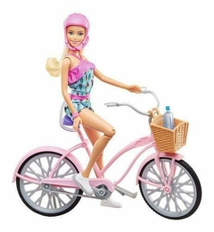 Barbie - Boneca E Bicicleta - Mattel - comprar online